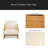 Wood PVC-coated polyester Club Chair