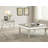 Eisley Square Mirrored Accent Side Table Silver