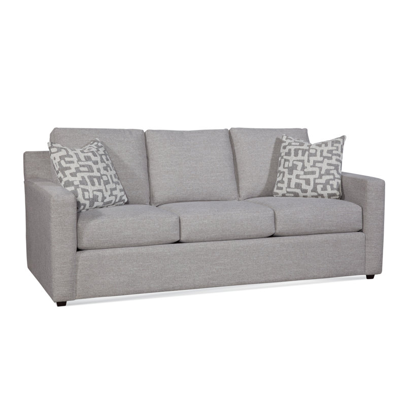 Durham Queen Sleeper Sofa, Basic Gray;0317-83, Gel Memory Foam