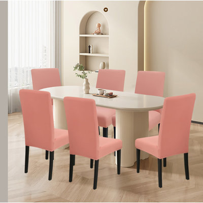 Dining Chair Covers, Parsons Chair Slipcover Set Of 6,