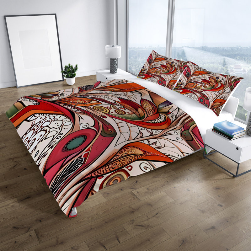 Polyester Duvet Cover, King Duvet Cover + 2 King Shams