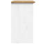 With a simple French design, this bedside cabinet fits easily into your bedroom and adds a timeless charm to your interior.-810336025
