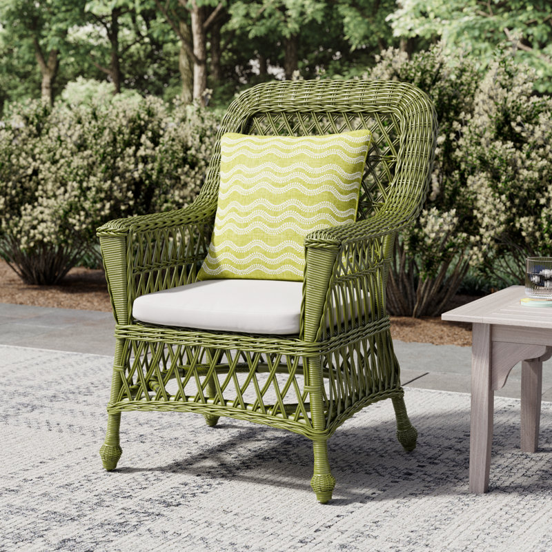 Outdoor Lounge Chair, Green