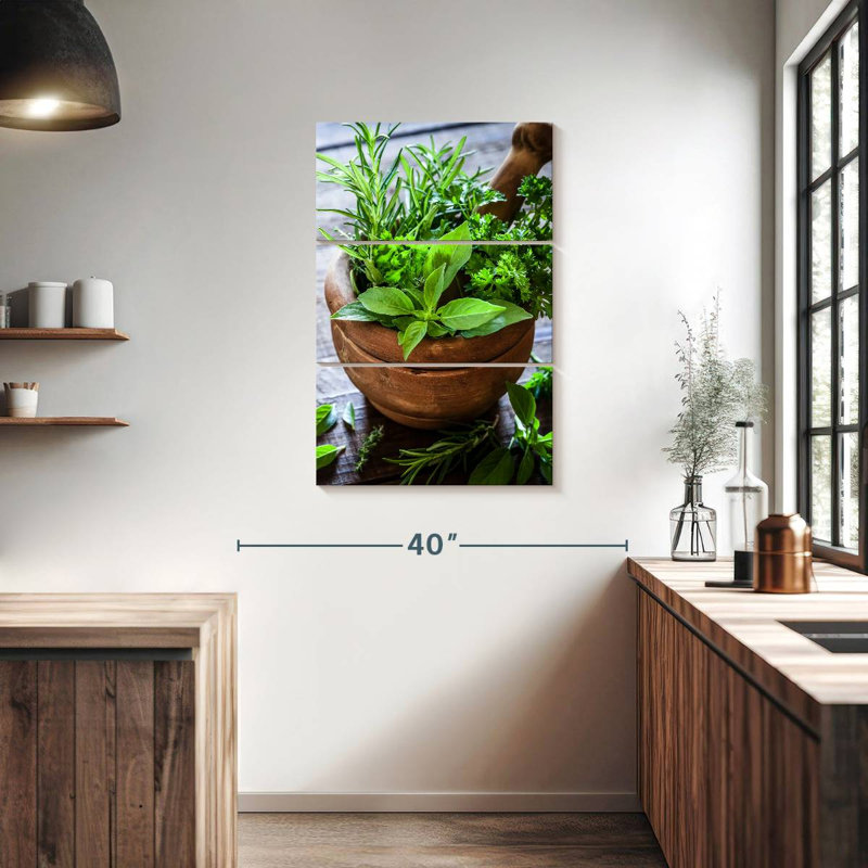 Yarlin Crushing Herbs, 38" H x 24" W