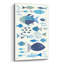 «Go With the Flow II» par Courtney Prahl, art mural en verre acrylique-1633993079