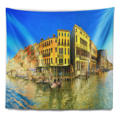 Tapisserie panorama grand canal cityscape