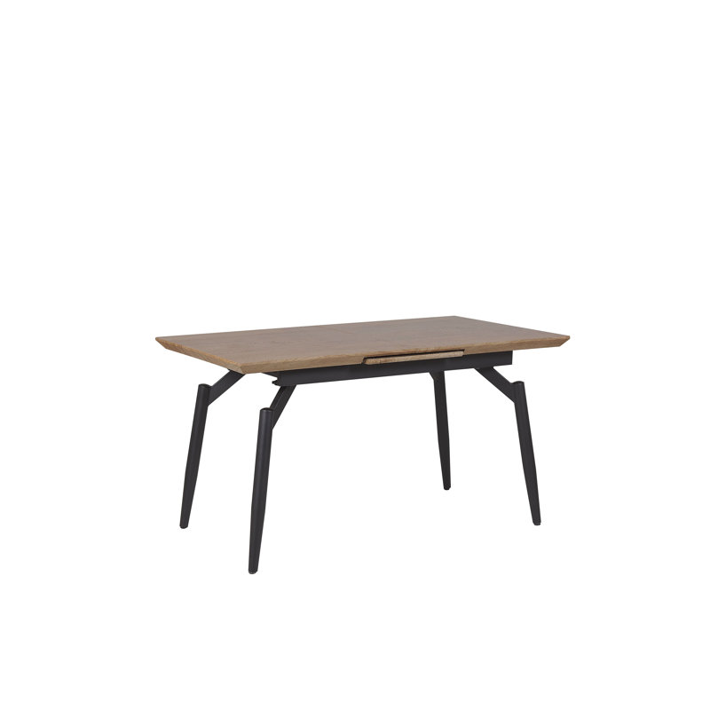Extendable Metal Base Dining Table
