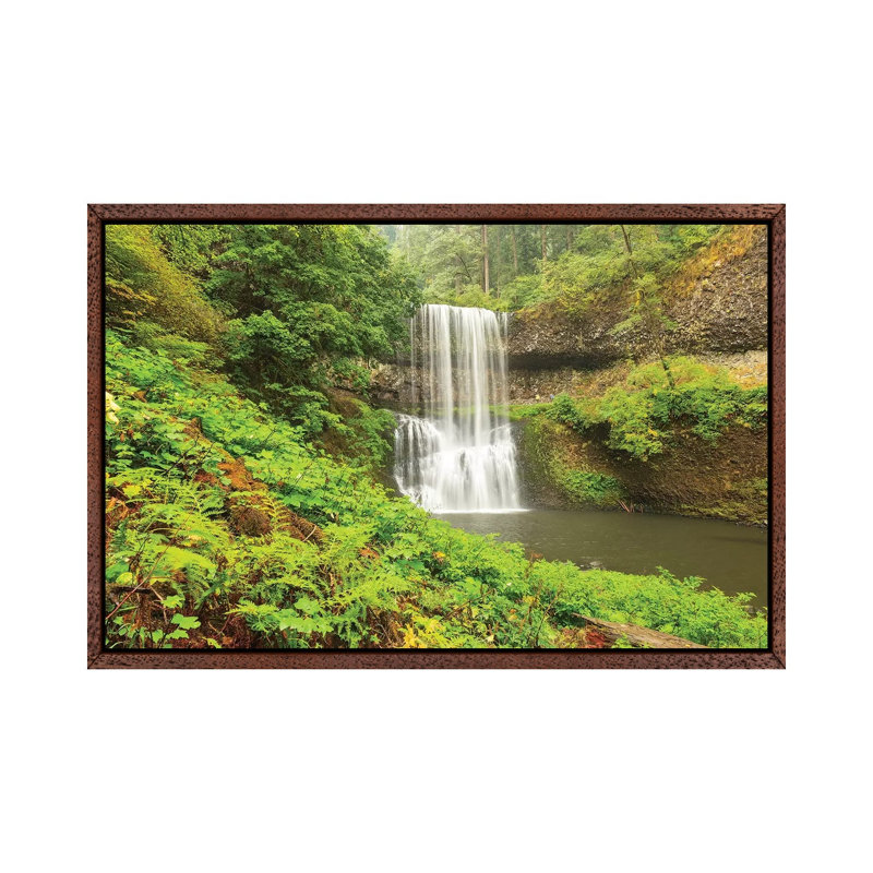 Trail Of Ten Falls, Silver Falls State Park, Near Silverton, Oregon by Stuart Westmorland - Gallery-Wrapped Canvas Giclée on Canvas