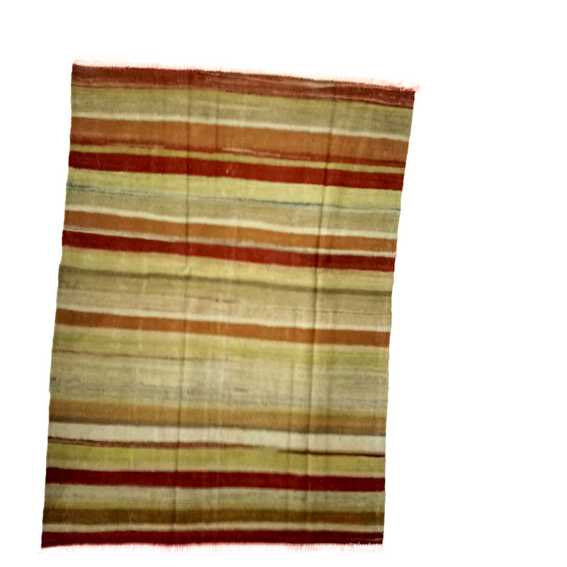 Revilla Rectangle 140 cm x 200 cm Striped Hand Woven Kilim
