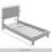 Cheneka Upholstered Unfinished Platform Bed-630760830-630760807