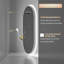 Oval LED Wall Mirror-957629123