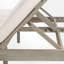 Lit de jour pour terrasse en bois massif de 66,62 po de largeur-1457270497