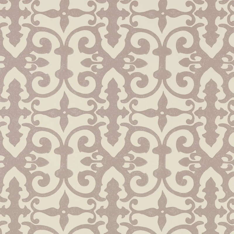 Schumacher x Veere Grenney Ferne Park Wallpaper, Lilac, 36' L x 53" W