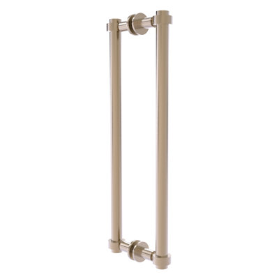 18" Back to Back Shower Door Pull