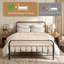 Heavy Duty Metal Platform Bed Frame-129423423