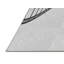 Tapis gris/zone noire à motifs-26454804