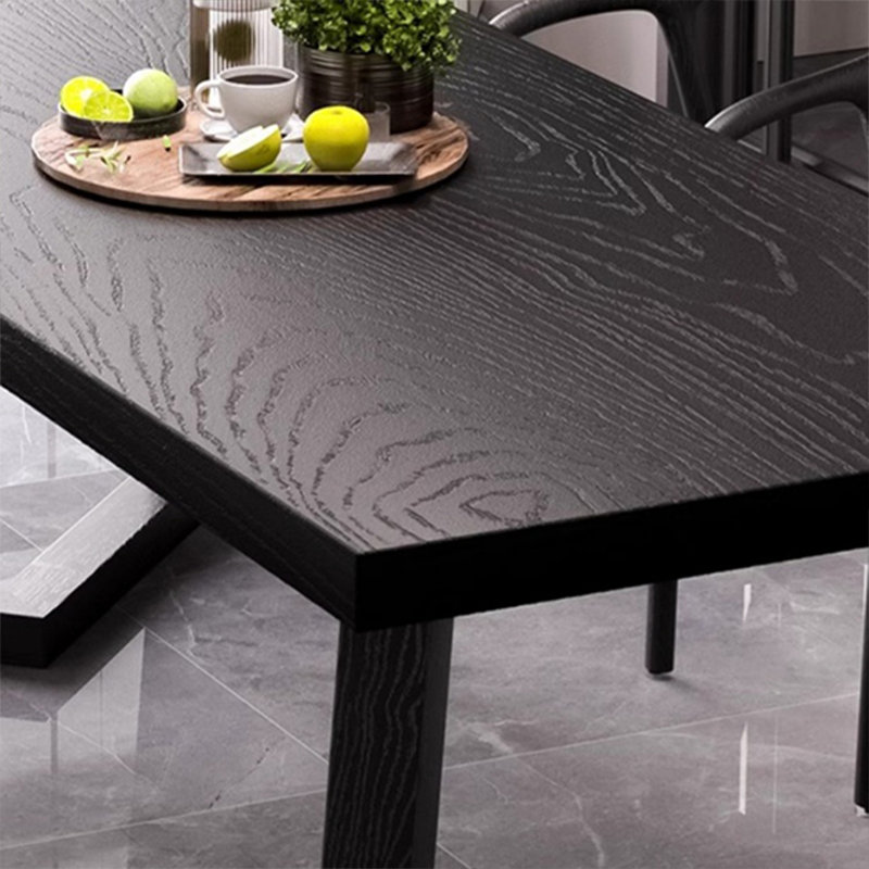Aesthetic and practical solid wood table sets, 29.52"H x 70.86"L x 31.49"W