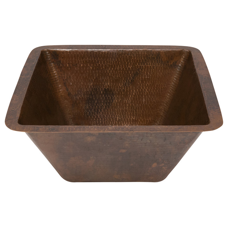 Premier Copper Products BSP5_BS15DB3-D Bar Sink And Drain Package