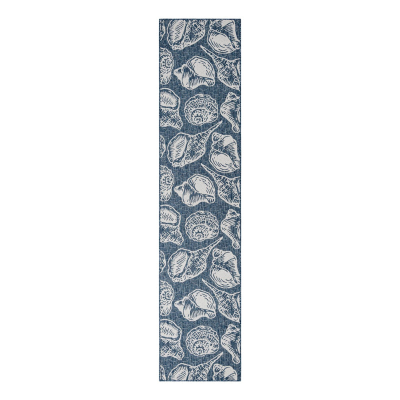 Angelys Indoor/Outdoor Area Rug, Runner 2'7" x 12'