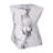 Eos 18.5"H Modern Geometric MGO Side Table with Faux Marble Finish-125959558