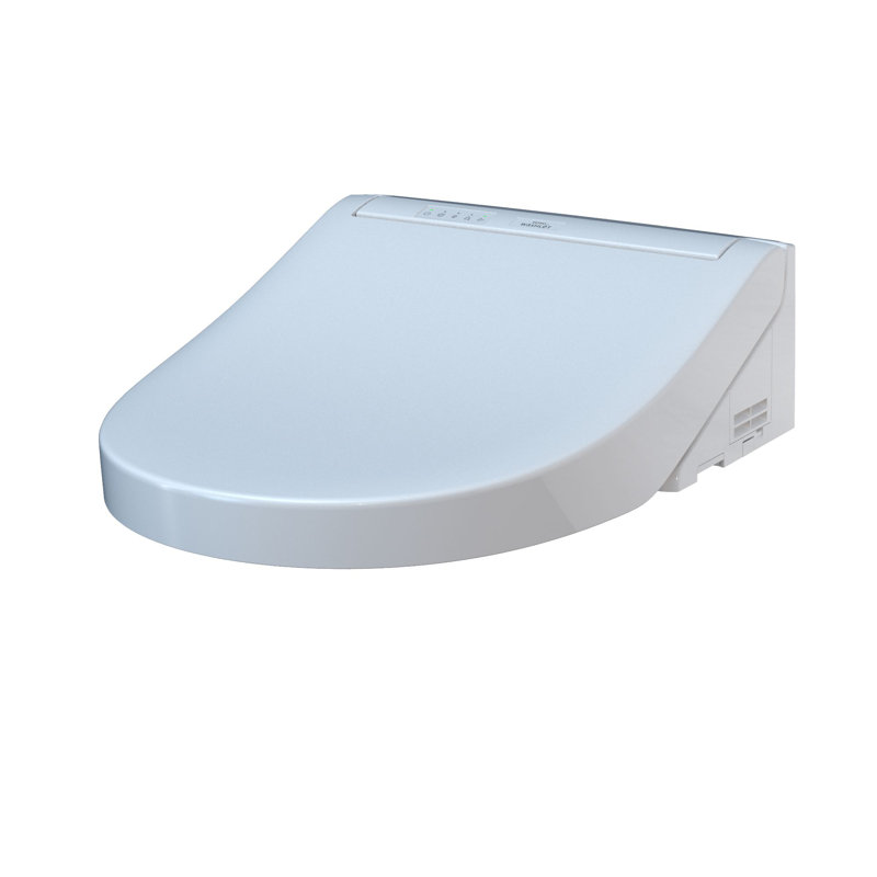 TOTO® WASHLET® C5 Electronic Bidet Toilet Seat with PREMIST and EWATER+ Wand Cleaning, Round, Cotton White