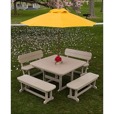 POLYWOOD® Park 50" Patio Dining Table