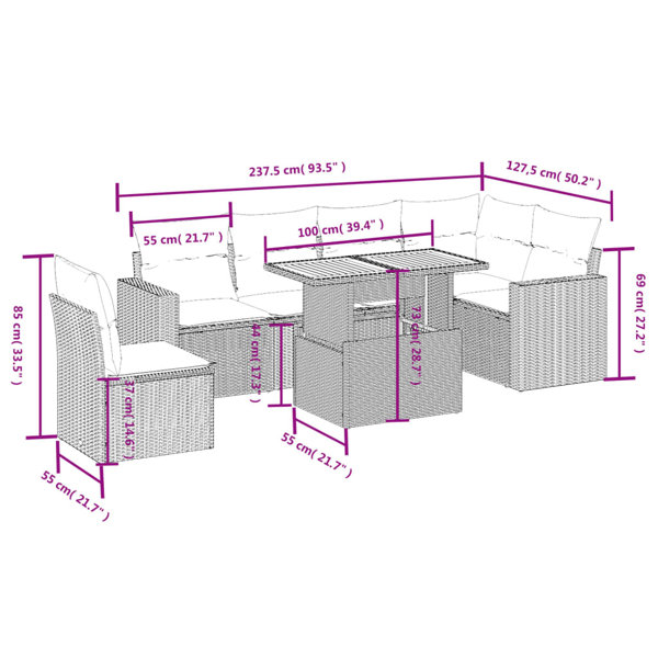 Dimensions du produit
