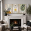 «Mid Century Modern Boho», pastel vert géométrique, feuille de palmier jungle-87392635-87392637-119395829