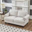 59.5" Modern Classic Design Living Room Loveseat Fabric Couch,Upholstered Polyester.-1075004494