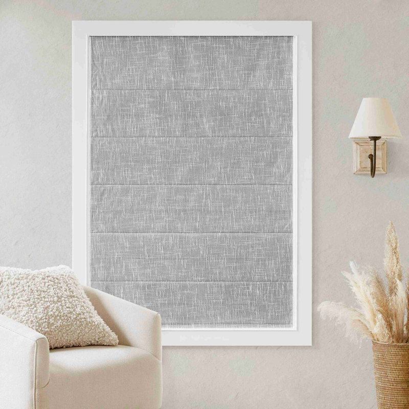 Store romain sans cordon 1 pièce 34X64 ", L 35,98 po x L 3,54 po