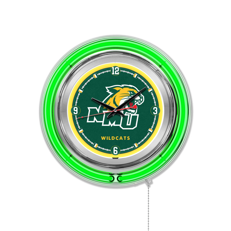 Horloge murale 15 po NCAA, Northern Michigan
