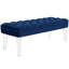 Banc en velours Valet-807849731