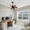 Ventilateurs de plafond 20 po avec lumières, ventilateur de lumière à douille avec télécommande, petit ventilateur de plafond à visser dans une douille de lumière pour garage, chambre à coucher, cuisine, salon (ampoule non incluse)