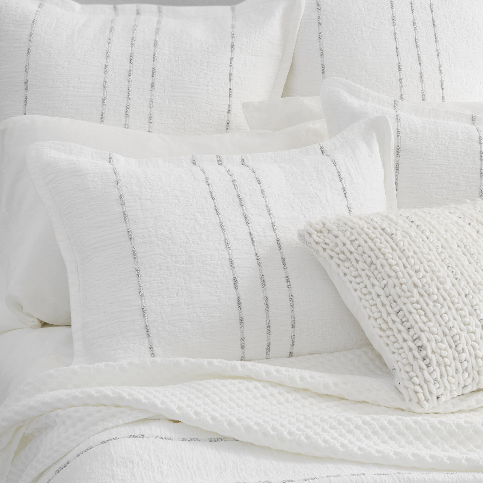 Hampton Cotton Shams, Standard/Twin