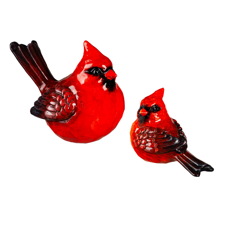 Ensemble de 2 statues de jardin cardinal Jaiprkesh