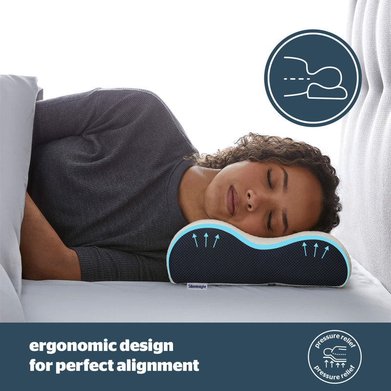  Sleep Therapy Contour Support Pillow
