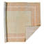 Tapis beige / rouille One-of-a-Kind 5 pi 8 po x 8 pi New Age