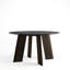 Modern Fin Round Marble Dining Table-66198506