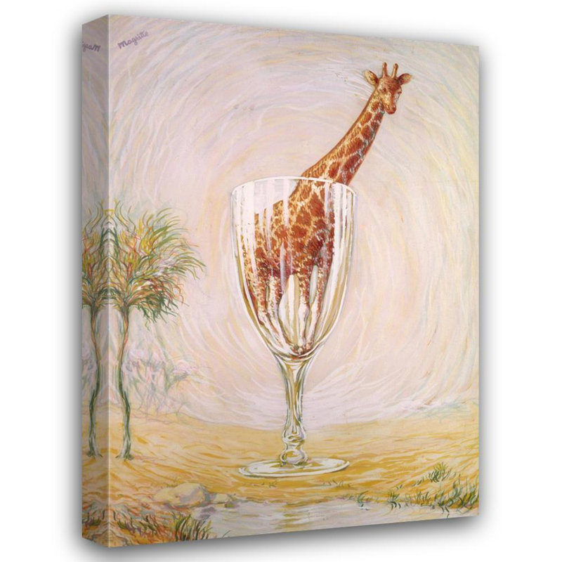 La baignoire en verre taillé, H 48 po x l 33 po