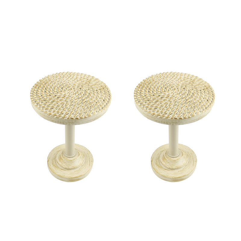Retenue de rideau Abby Coil Drapery, Blanc doré de France