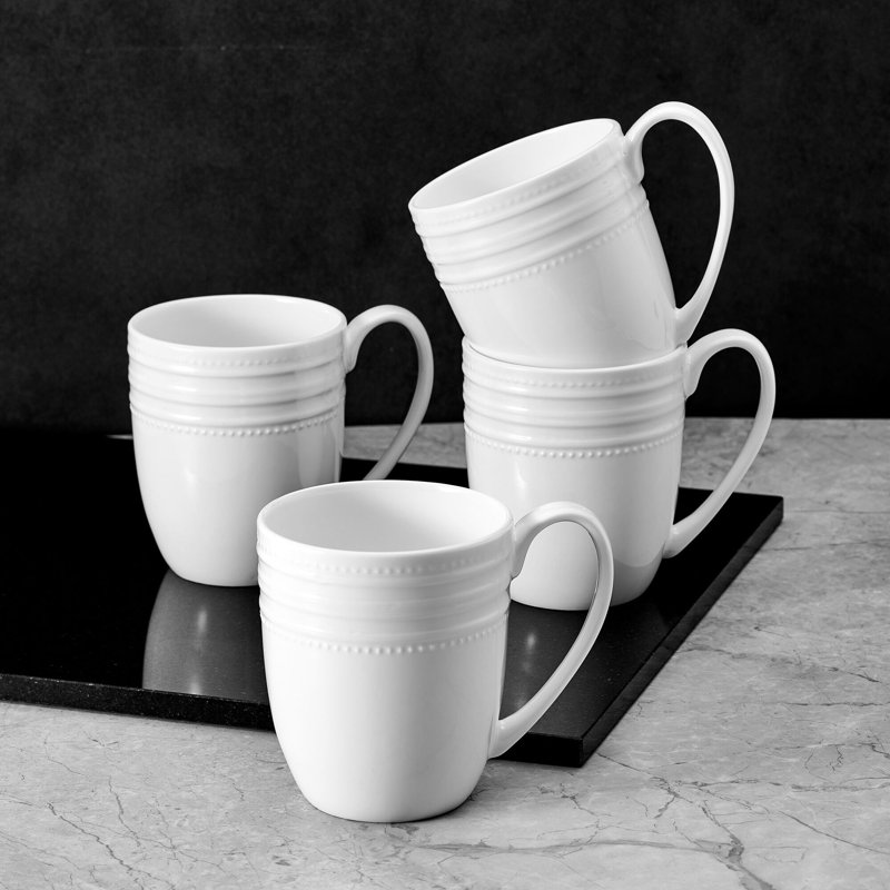 Mikasa Kamryn Vegan Bone China Coffee Mugs