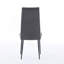 Ensemble de 2 chaises de salle à manger réglables en velours-291386878