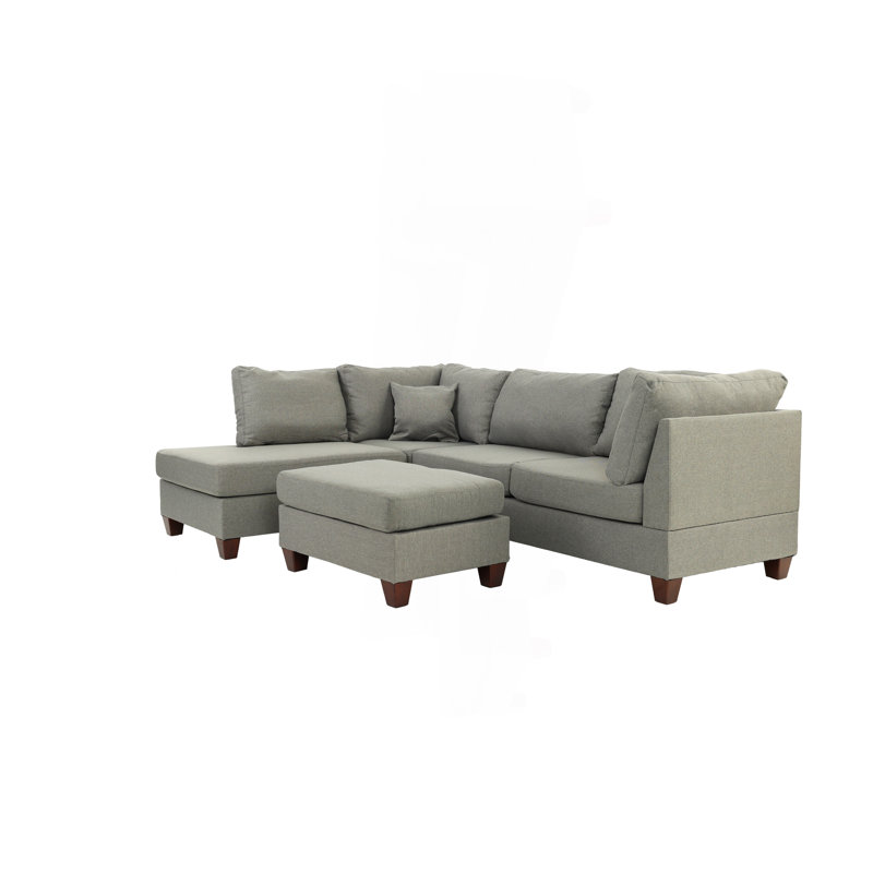 3-PC SECTIONAL In Gray