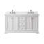 Ensemble de meuble-lavabo double 60 po Amielia
