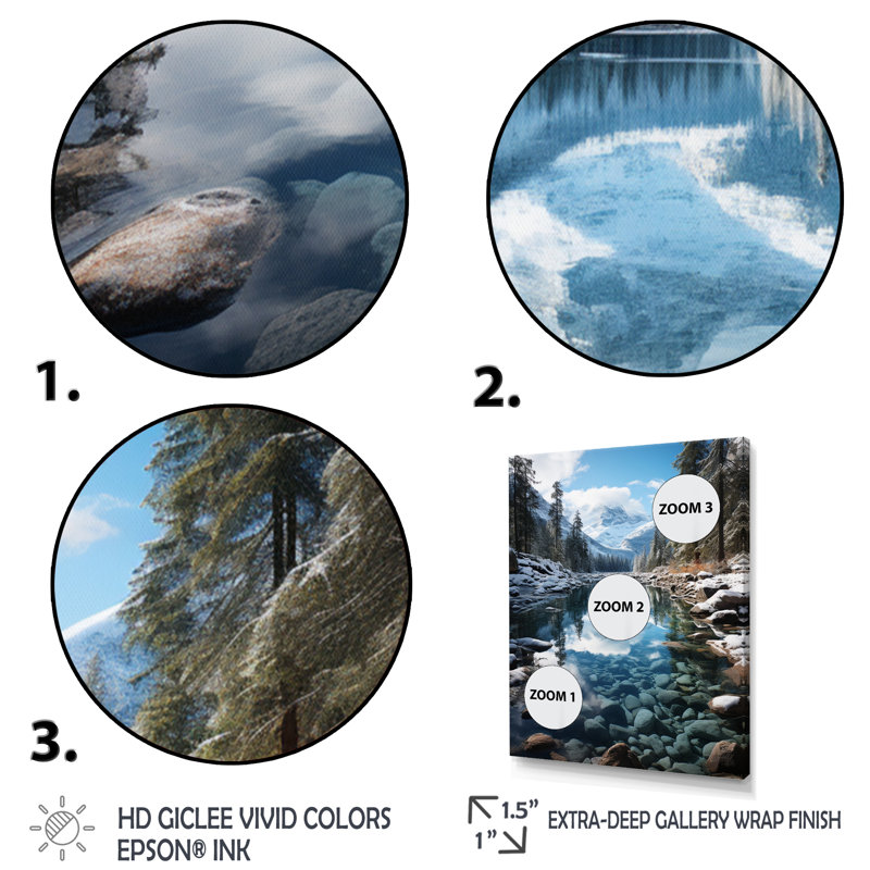 Impression sur toile Babette Canada Lake Louise Dream, H 40 po x l 30 po x P 1,5 po, Encadrement doré