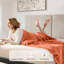 Couverture polaire en fausse fourrure de vison de luxe - peluche douce et réversible pour lit et canapé-125539717-125539730