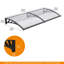 GUANSU-CN Polycarbonate Cover Retractable Door / Window Awning-124654865-124654868