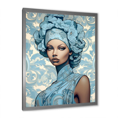 Superbe beauté glamour rétro afro-américaine I