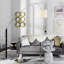 Benites 213.36cm Arched Floor Lamp