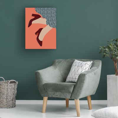 Bolognaise "Shoe Love III" sur toile